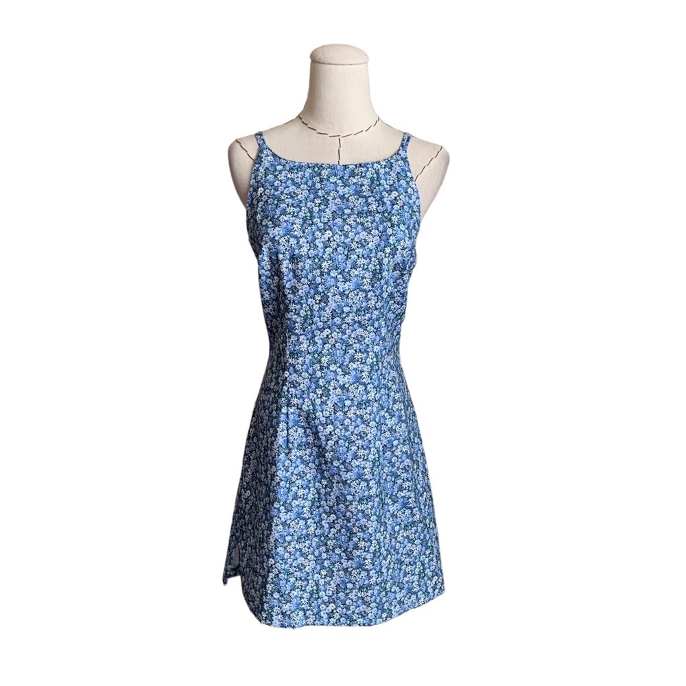 Vintage 90s Floral Daisy XOXO Rampage Mini Dress XS Small